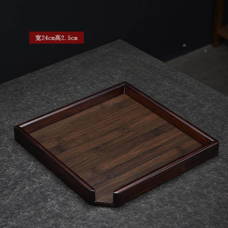 普洱茶胡桃圆形茶盘茶盘整套茶具