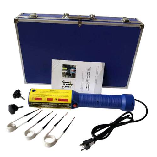 手持式电磁感应加热器螺丝加热器生锈螺丝拆卸工具FH-1500B铝箱