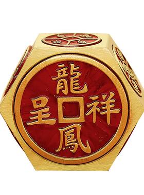 龙凤呈祥八方来财文玩手把件文创市集小工艺品摆摊卖的火爆的用品