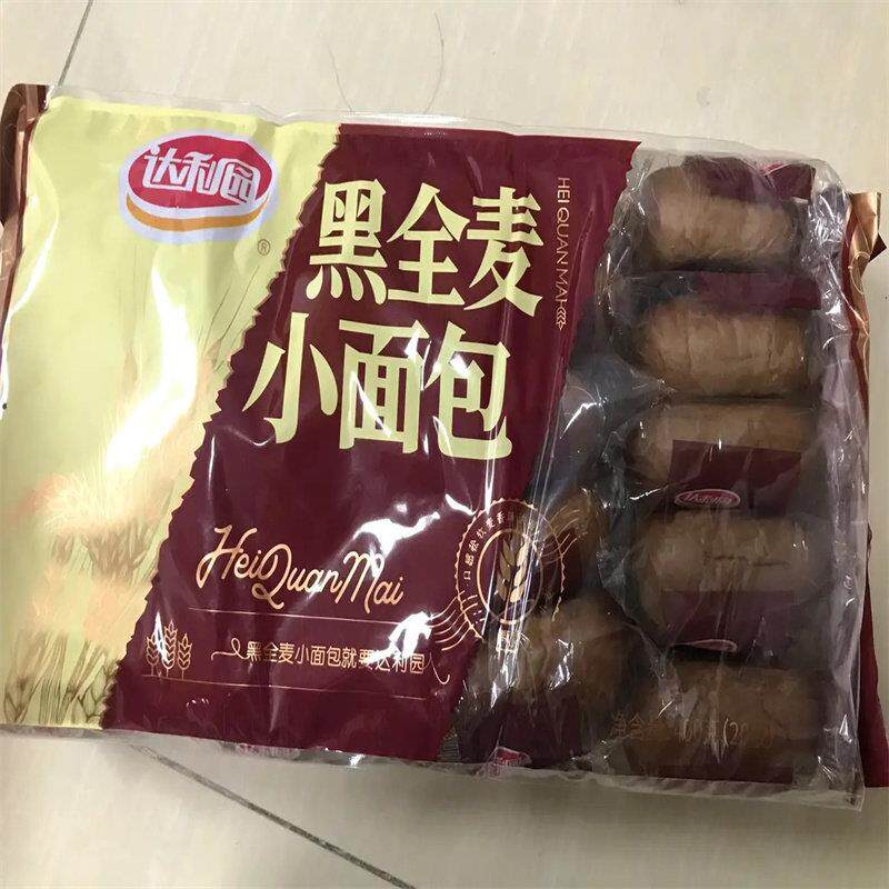 -达利园法式黑麦全麦小面包粗粮营养健康早餐手撕代餐面包独立包