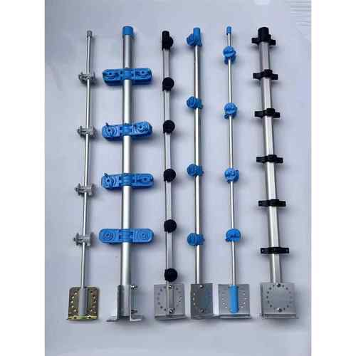 脉冲电子围栏系统全套配件防盗电网铝合金中间承力终端杆5套包邮