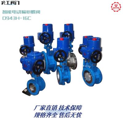 D943H-16P电动蝶阀DN200PN10电动调节蝶阀DC24V电动调节阀门250