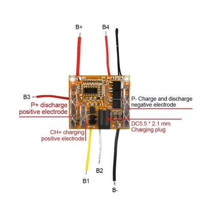 5S 19V 21V 18650 Li-Ion Battery Charging Protection Board
