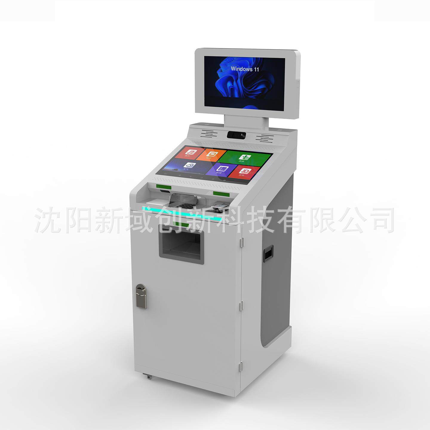 医院银行金融32寸自助一体机报号智能查询打印缴费外壳厂政务银行