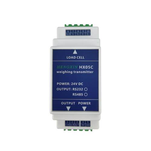 HX05C重量变送器DC24V电子秤称重模块压力变送器显示控制仪表