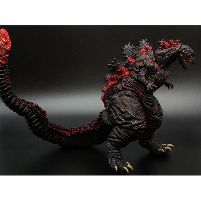高档真0红哥斯莲拉型玩具219手办模Godzilla可动机械怪兽之王摆件