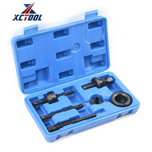 12件套动力方向盘皮带轮拆装器传动轮拆装工具转向助力泵拆卸工具