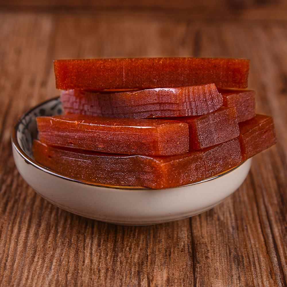 山楂条木糖醇[不加白砂糖]山楂方糕山楂糖果丹皮儿童休闲零食500g