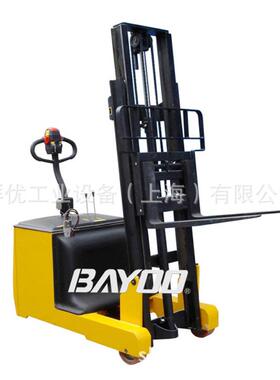 B,AYOO/拜优 全电堆高载重1200kg车,升高2动.5米无支腿326设计