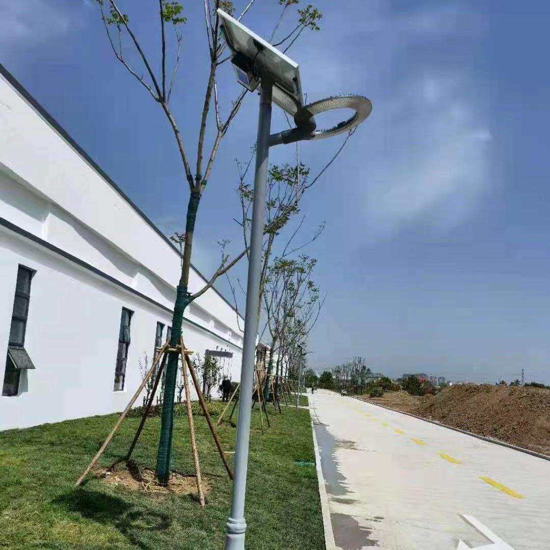 led太阳能庭院灯一体化50W广场小区园林景观3米太阳能路灯节能