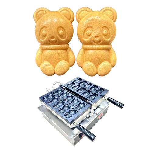 商用插电鲷鱼烧机器熊猫面包机可放夹心网红熊猫华夫机