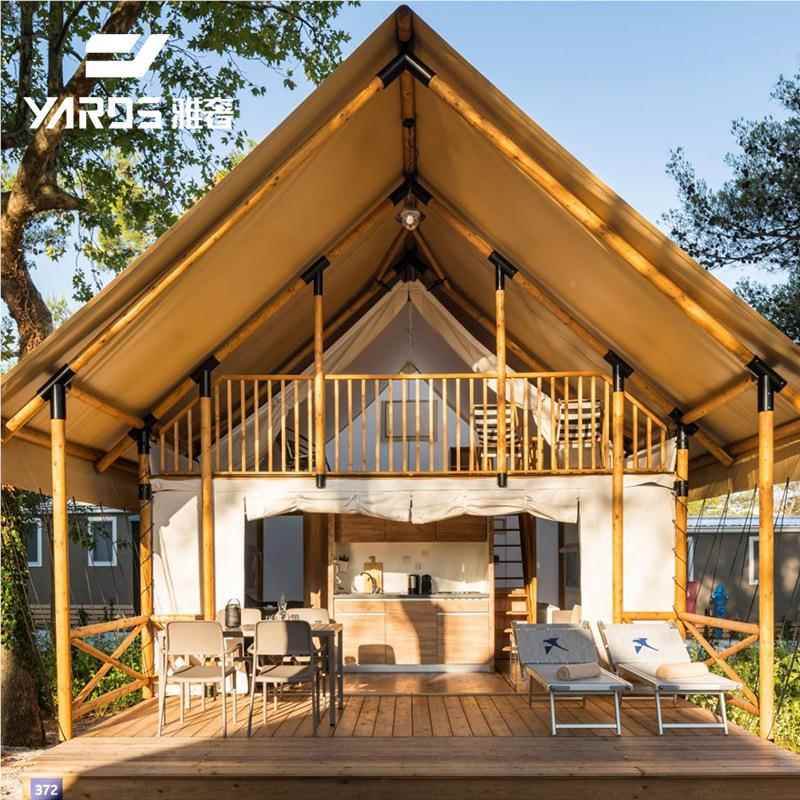 厂BGL45营家专双生产业地民宿帐篷带卫浴室的复式层帐篷环保无异