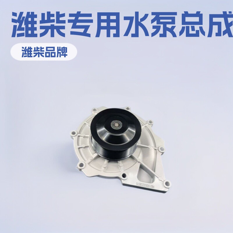 适配潍柴发动机WP15-CNG发动机水泵总成1005323870冷却水泵12PK