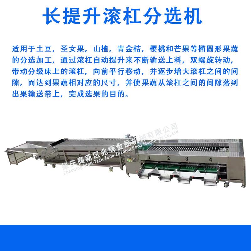 水率分选机青皮核桃土豆分级机果HUV筛选分大小分拣设备机工厂效