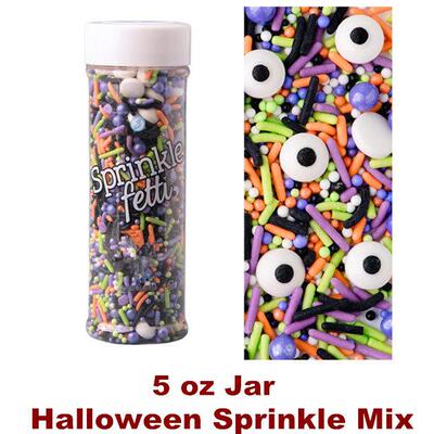 Monster Mash Sprinkles Halloween Cupcake & Cake Decorations