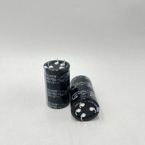原装进口现货 750uf 450V 4脚nichicon 35x60mm 功放滤波电解电容