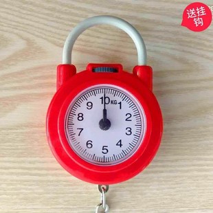 称家用小秤手提电子秤10公斤便携式高精度家用手称弹簧称小型10kg