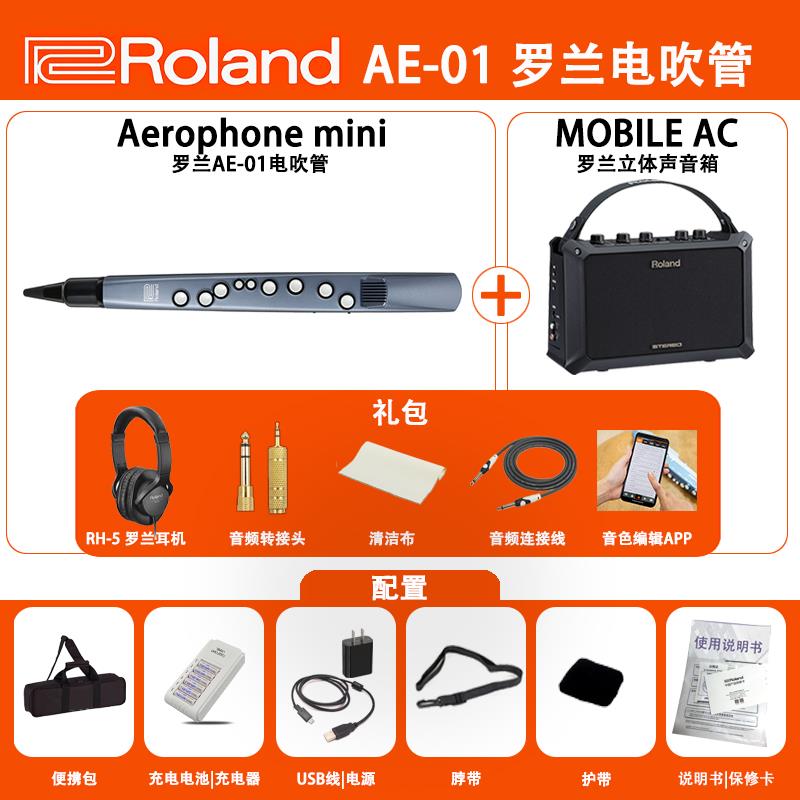 正品R人oland罗兰电管吹电子萨克斯AE-01C AE-05C年初学管老乐民
