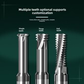 M10 65度合金钨钢涂层M4螺纹铣刀M5螺纹铣刀全螺纹铣刀M3