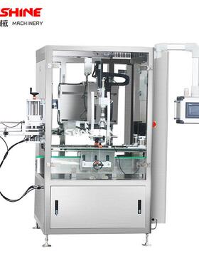 全自动大桶内塞旋盖机追踪式化工桶打内塞机定位追踪内塞封口机