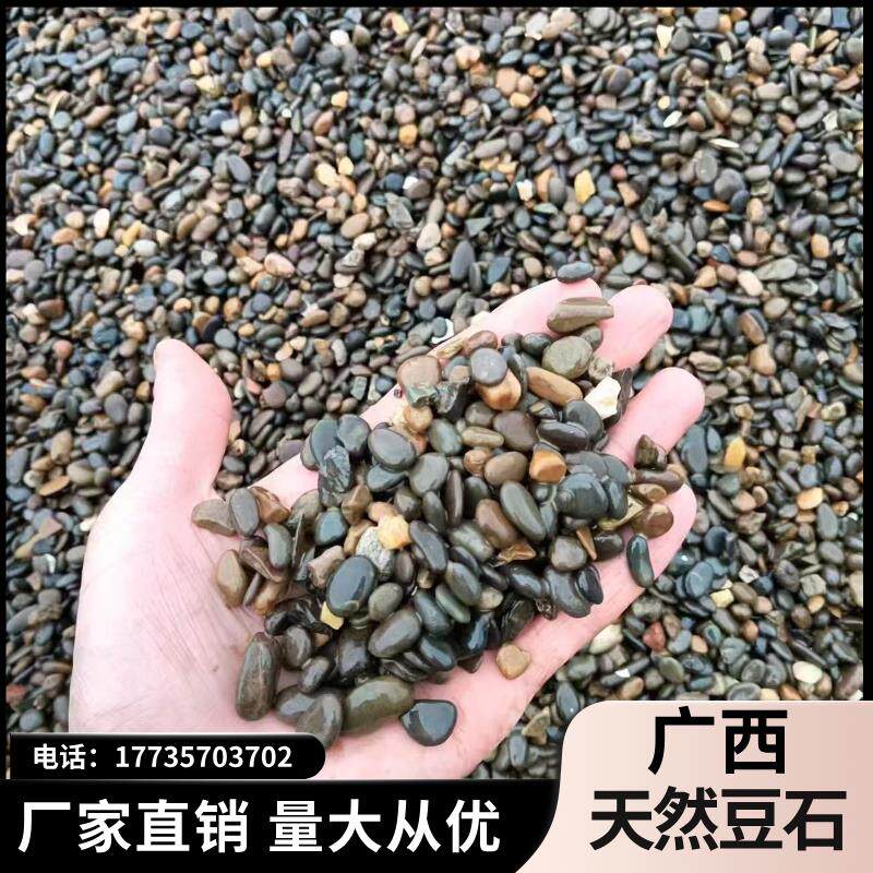 广西沼泽过滤石头地暖找平回填专用豆石水洗滤料水处理石子