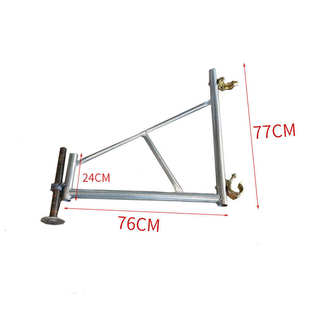 三角架脚手架脚轮支承移动加工配件制做固定脚手架支撑脚手架移动