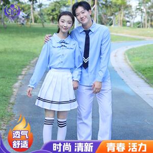 中学生大合唱演出服初中生班服合唱团诗歌朗诵比赛毕业照服装