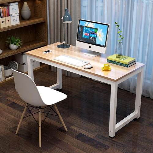 电脑桌台式桌家用简易写字台书桌学习办公桌简约现代卧室桌子