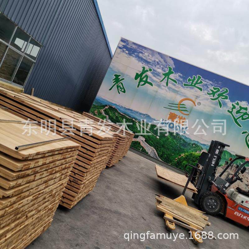 木业供应碳化杨木拼板高温热处理金丝赤杨家具实木碳化木