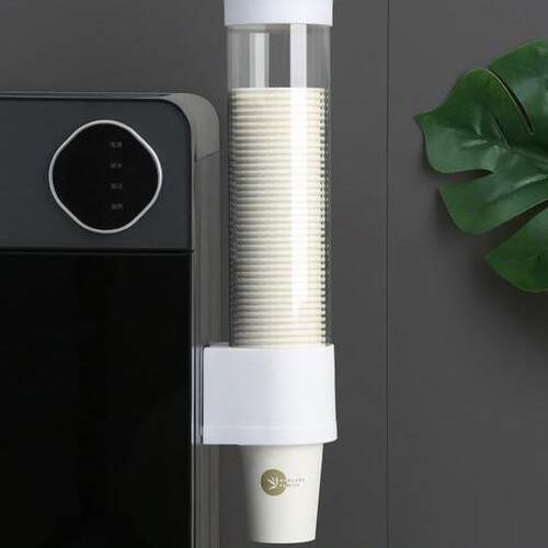 A wall-mounted, no-drilling storage box and organizer for di
