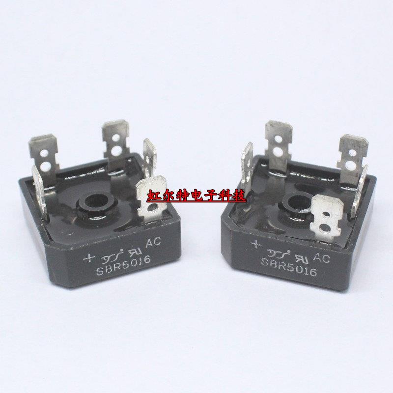 三相整流桥堆 SBR5016 ST5016 SKBPC5016 50A/1600V 5脚 整流器