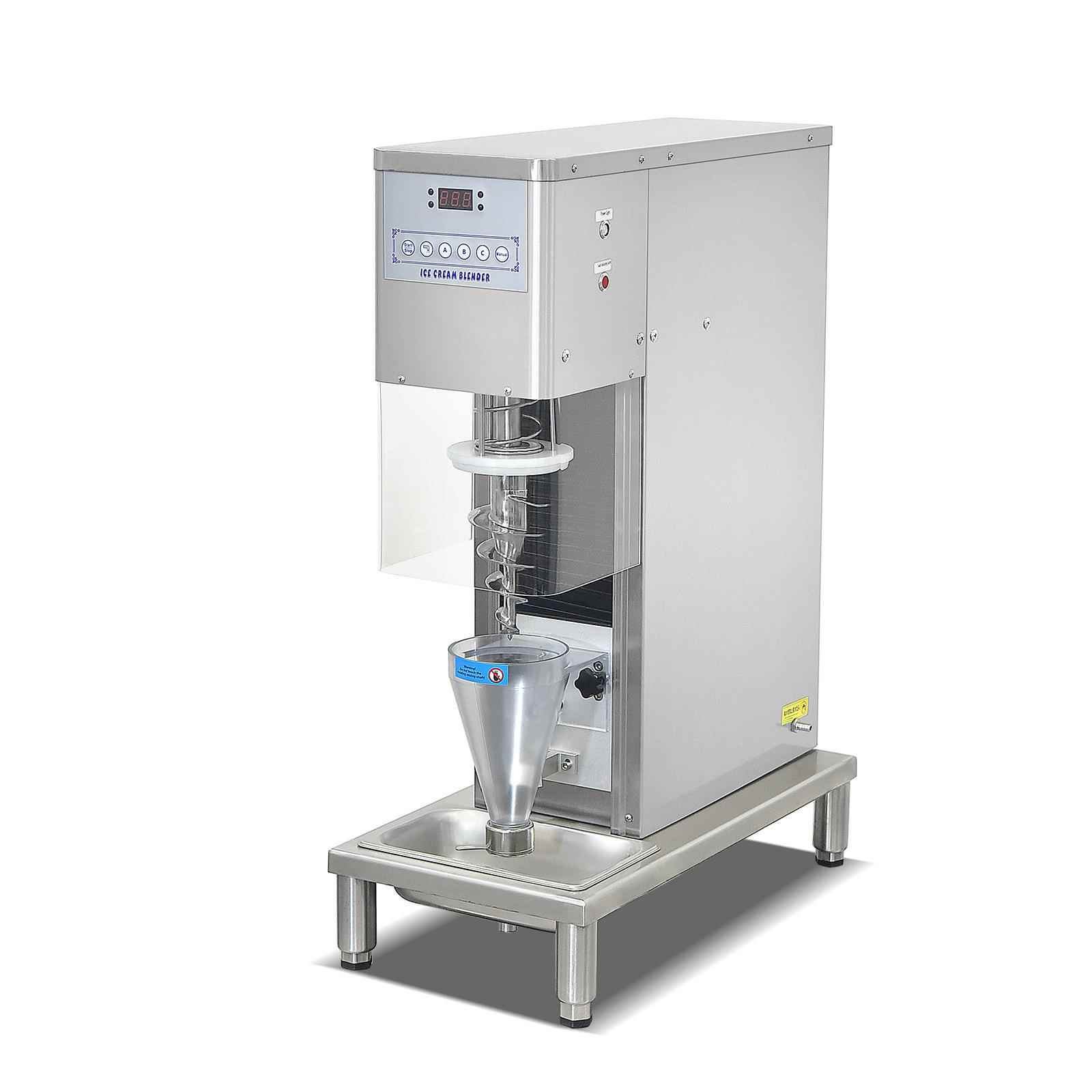 自动冰淇淋搅拌机冰淇淋机迷你冰激凌机台式商用diy混合雪糕机
