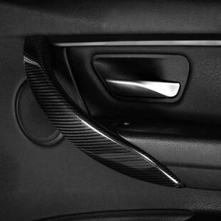 适用于13 宝马3系 4系F30F34F36碳纤维内饰7件套汽车改装 19款