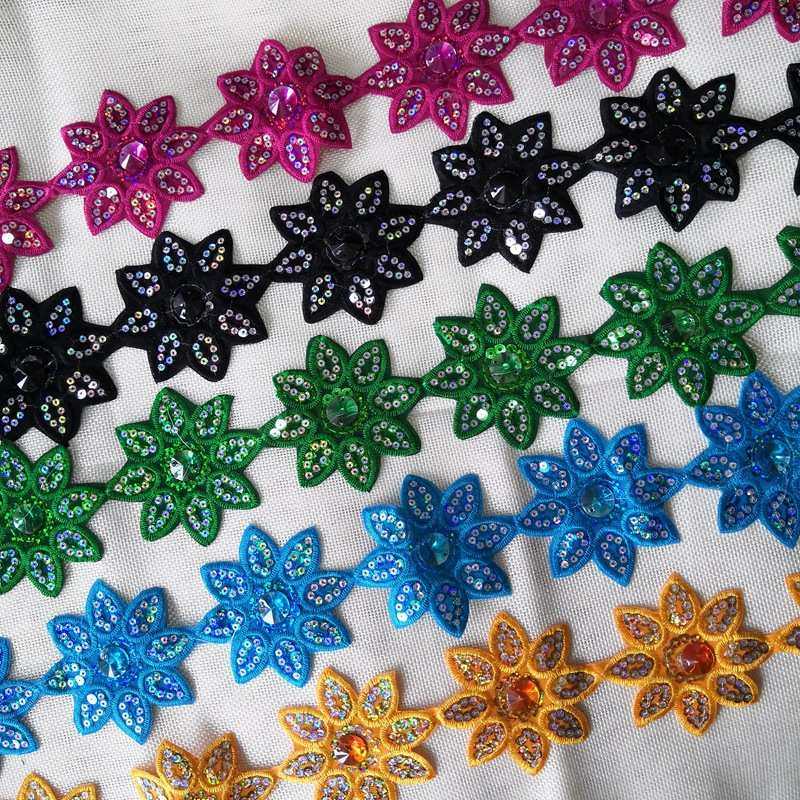 亮片长条刺绣布贴 演出服装戏曲辅料配饰边DIY舞台装饰烫片边,居家布艺,布贴,淘宝优惠券,粉丝福利购,淘宝优惠卷