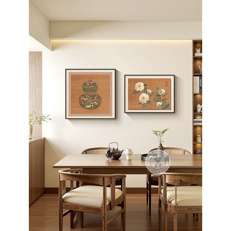 宋氏美学葫芦挂画卧床头装饰画2ZD142625新款0厅卧室客壁画中式餐图片