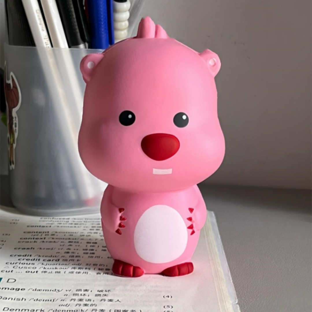 露比loopy小海狸解压玩具捏捏乐网红爆款沙雕上课无聊打发时间的