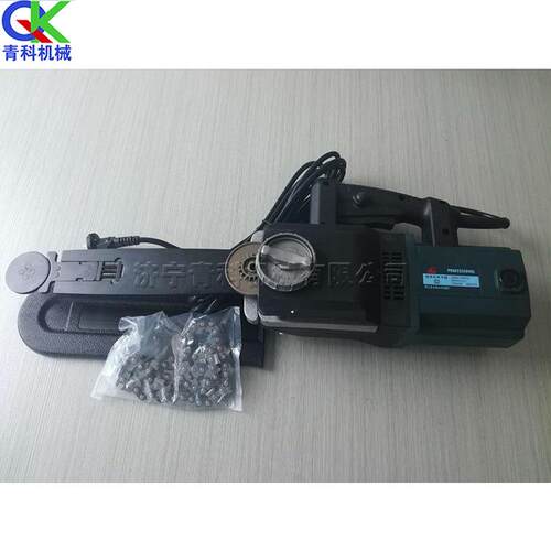 手持式电动加气砖切割机 合金链条泡沫砖切砖机 空心砖切块机