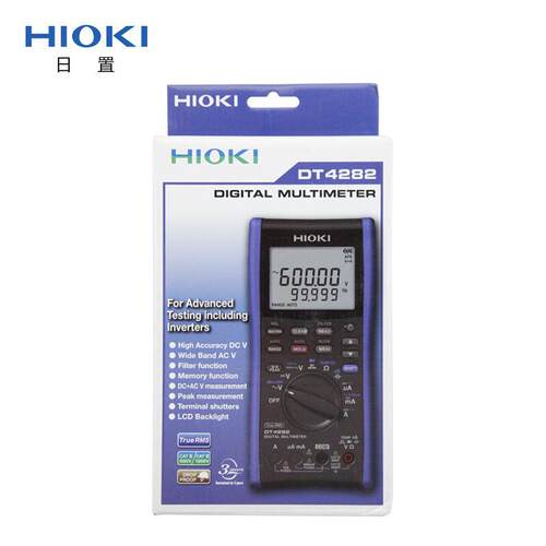 HIOKI日置万用表DT4281/DT4282 四位半真有效值数字高精度全自动