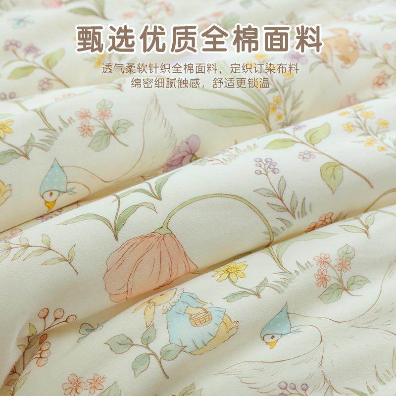 幼儿园被子六件套宝宝纯棉a类被褥三件套儿童午睡床品入园托套装