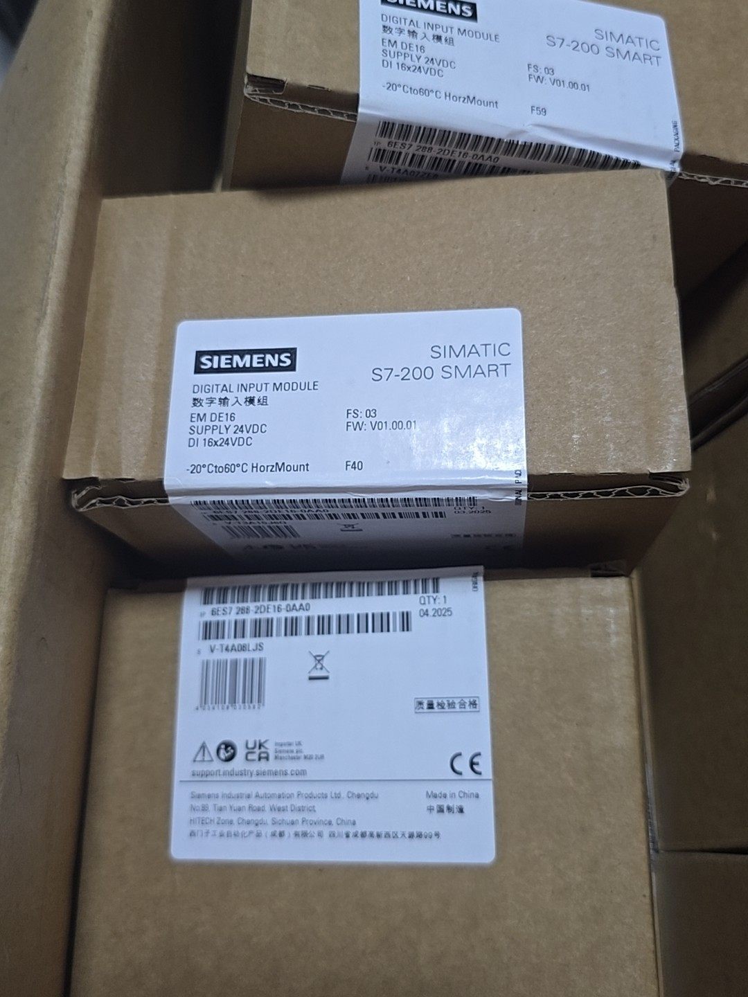 全新25年在保 正品西门子PLC扩展模块 6ES7 288-