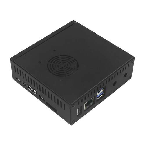 香橙派N505/N506金属散热外壳 Orange Pi 5/5B风扇散热保护壳盒子
