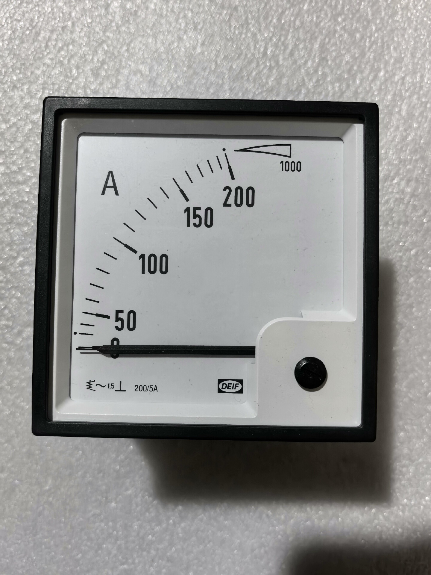 DEIF电流表 EQ96-X    200/5A工程剩余，全