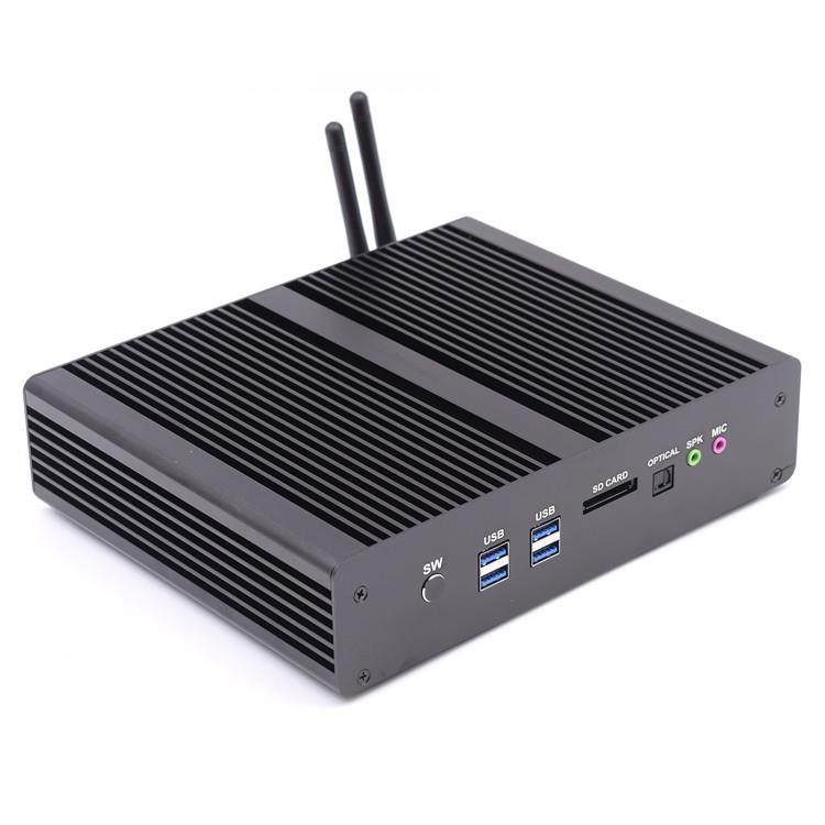 HYSTOU工控电脑主机i7-5500U双网双串口软路由mini工业HTPC小主机