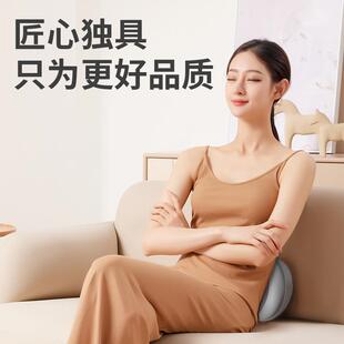 佳仁腰部按摩仪器肩背腿足颈椎按摩枕按摩垫三挡力度热敷便携提手