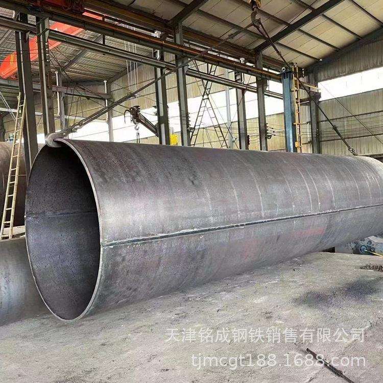 天津厂家销售16Mn厚壁直缝焊管 大口径厚壁圆管q235b空心焊接钢管