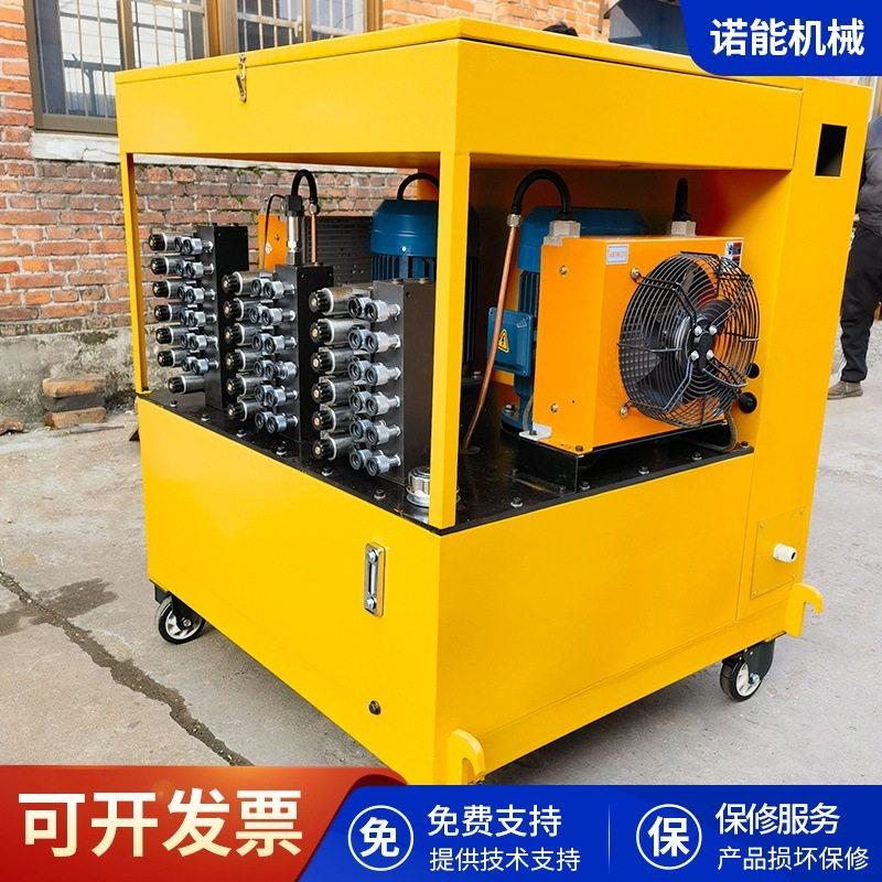 PLC同步顶升系统油缸千斤顶智能控制千斤顶微电脑电动液压油泵站