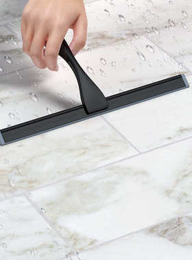 不锈钢黑色玻璃刮水器灰色硅胶条刮水浴室厨房清洁刮刀玻璃清洁器