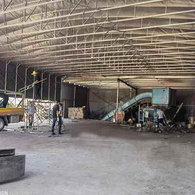 合肥长库丰膜结构东移动推拉蓬临时屋县顶肥西遮阳蓬仓挡雨棚