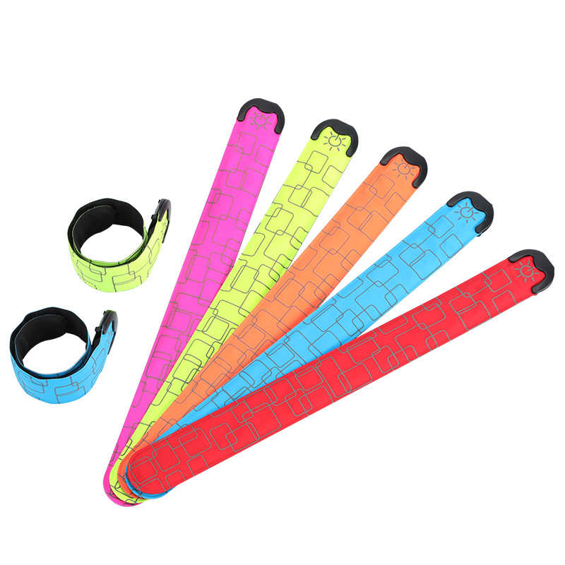 发光臂带USB充电手环户外夜跑骑行发光臂带LED助威拍拍带户外用品