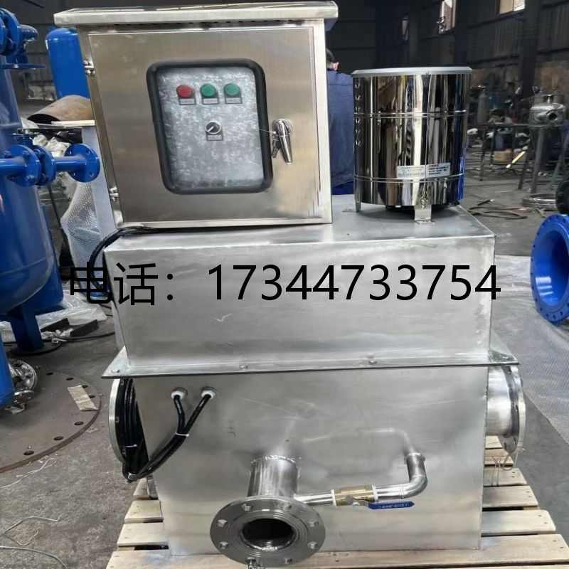 电动弃流装置不锈钢复合流过滤器大规模雨水处理收集利用系统